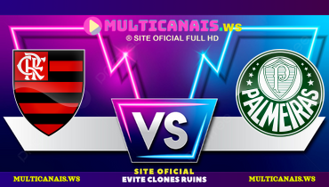 Assistir Flamengo x Palmeiras ao vivo online 11/08/2024